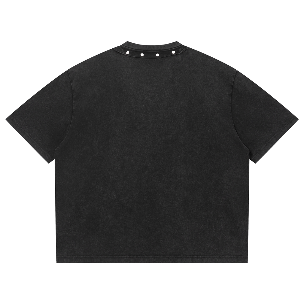 Recover Out Loud — Hot Pink Studded Boxy Tee