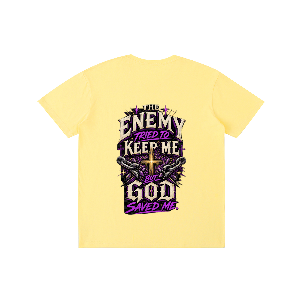 The Enemy Tried to Keep Me but God Saved Me Unisex Tee