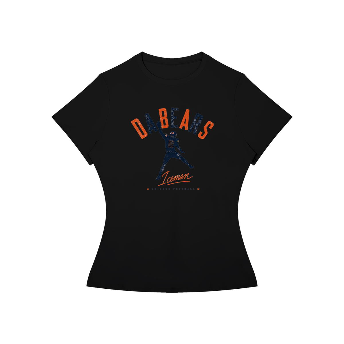 Da Bears Iceman Women’s Slim Fit Performance T-Shirt