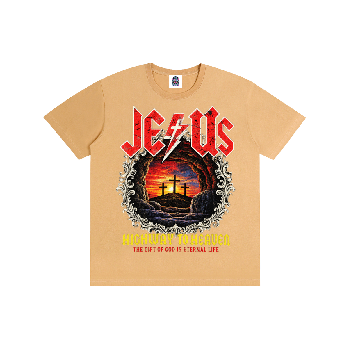 Jesus Highway to Heaven Tee
