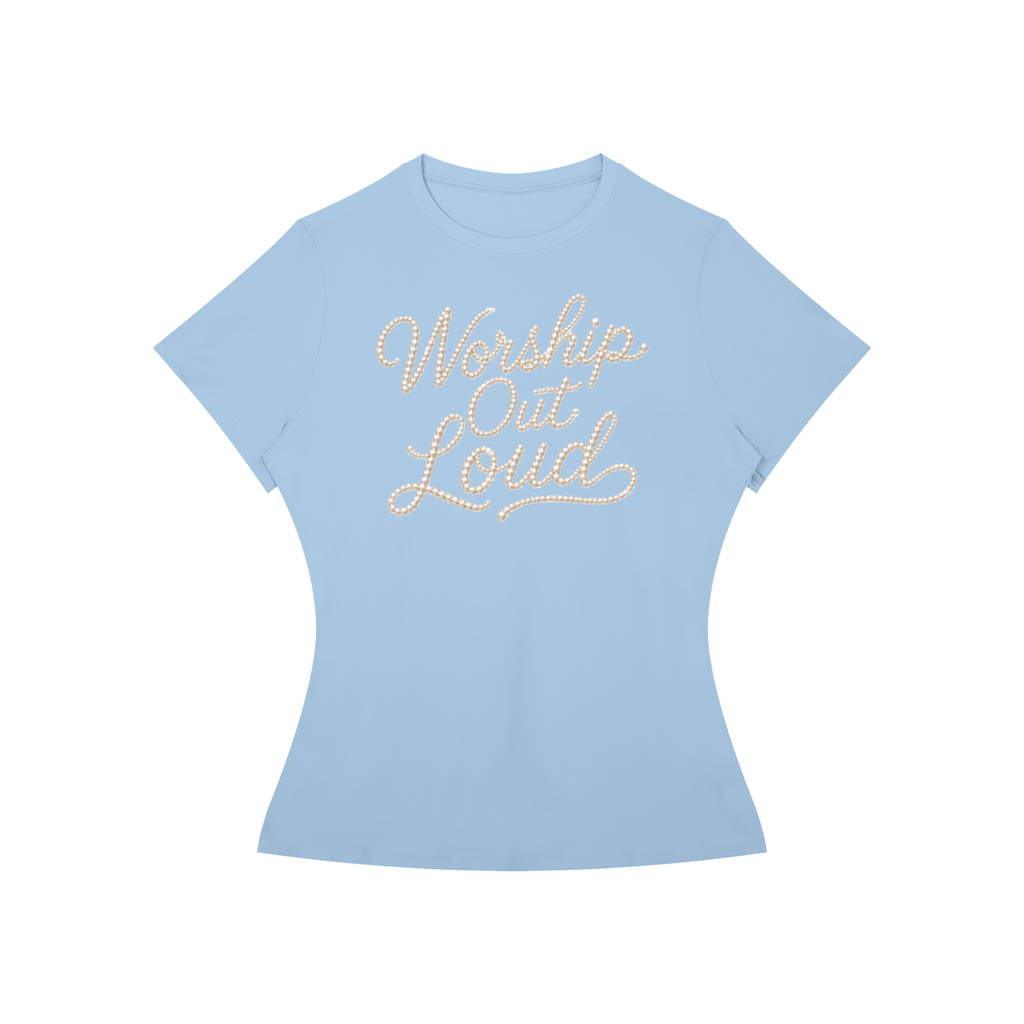 Pearl Worship out Loud Women’s Slim Fit Performance T-Shirt