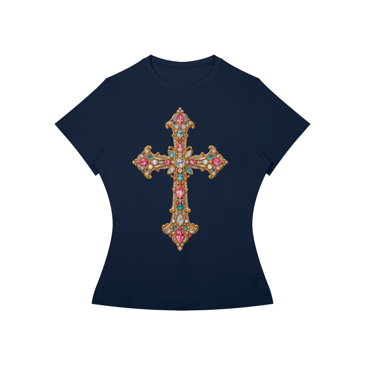 Gem Cross Women’s Slim Fit Performance T-Shirt