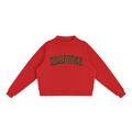 Yahweh Fleece Mock-Neck Crew Sweatshirt
