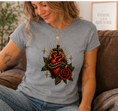 Worship Out Loud Women's Sunfade Washed Tee – Psalm 100:1