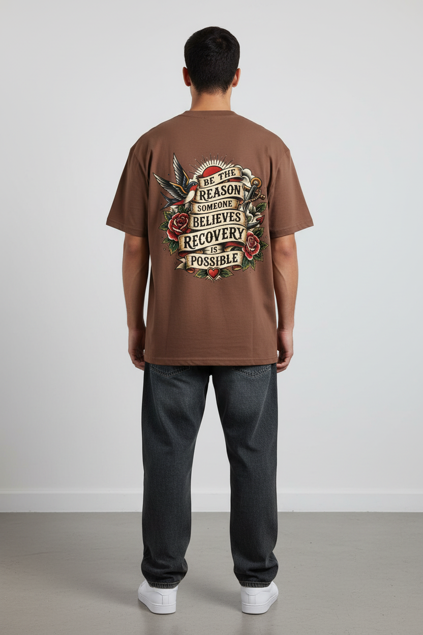 Be the Reason Someone Believes Recovery is Possible Unisex Tee