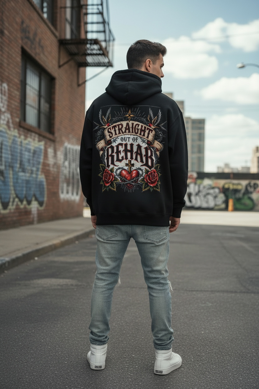 Straight Out of Rehab Unisex Hoodie
