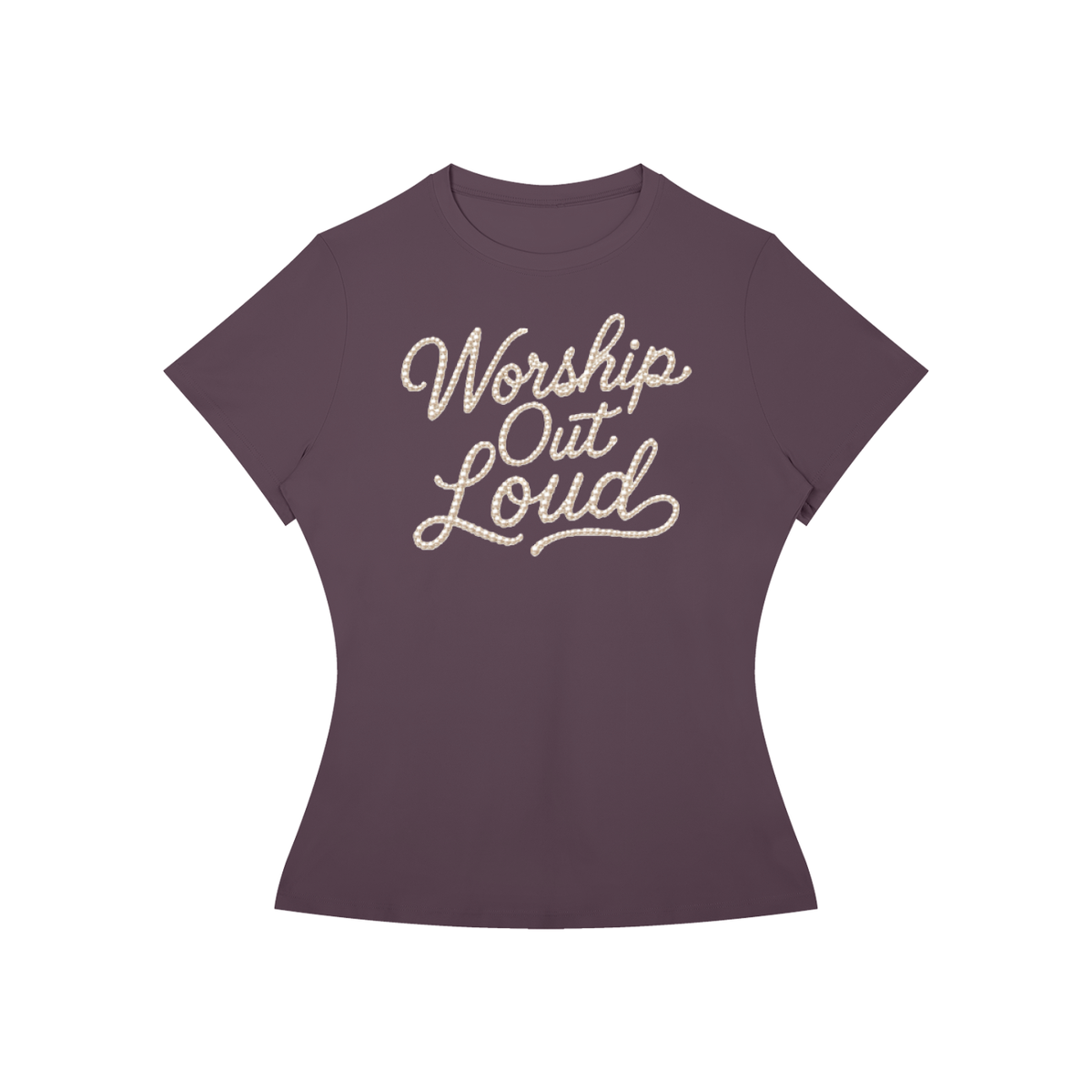 Pearl Worship out Loud Women’s Slim Fit Performance T-Shirt
