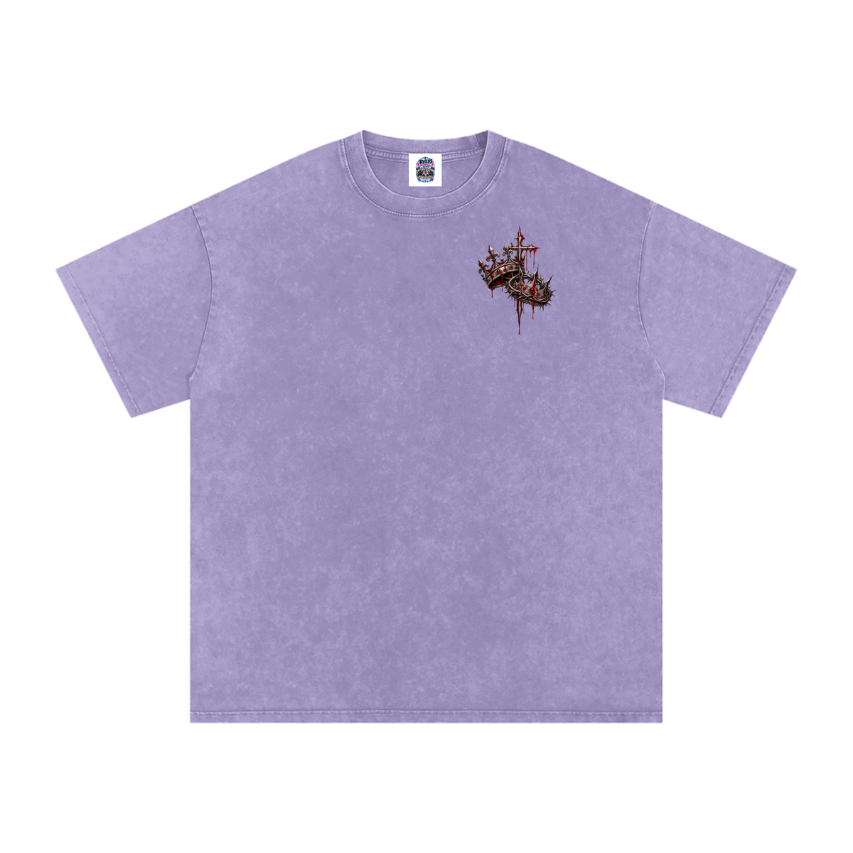 King of Kings — Snow Washed Oversized Tee