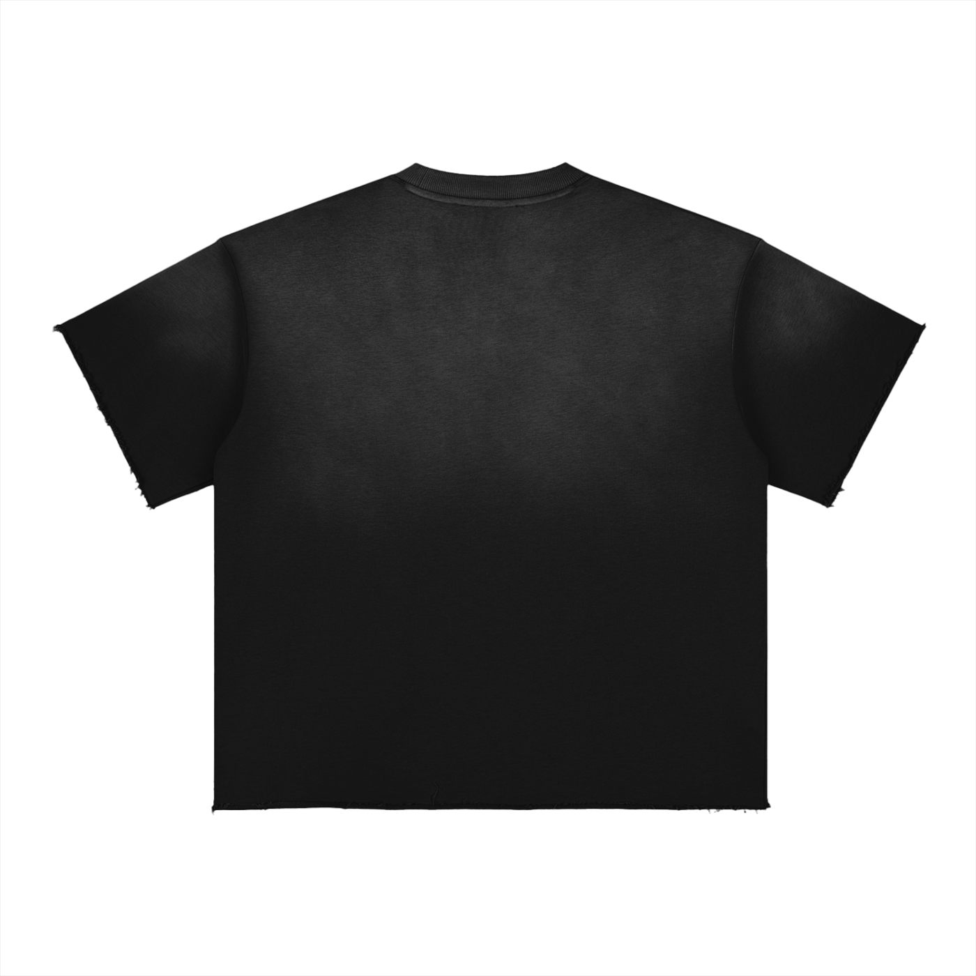 Sober Army — Sun Fade Raw Edge Tee