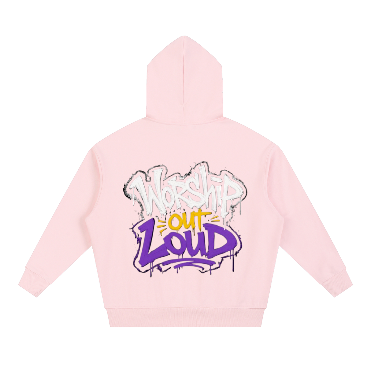 Graffiti Worship Out Loud Unisex Hoodie