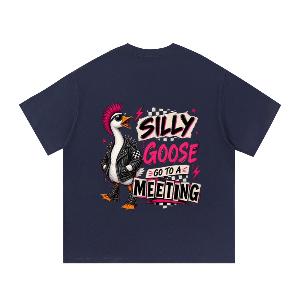 Silly Goose: Go to a Meeting Unisex Tee