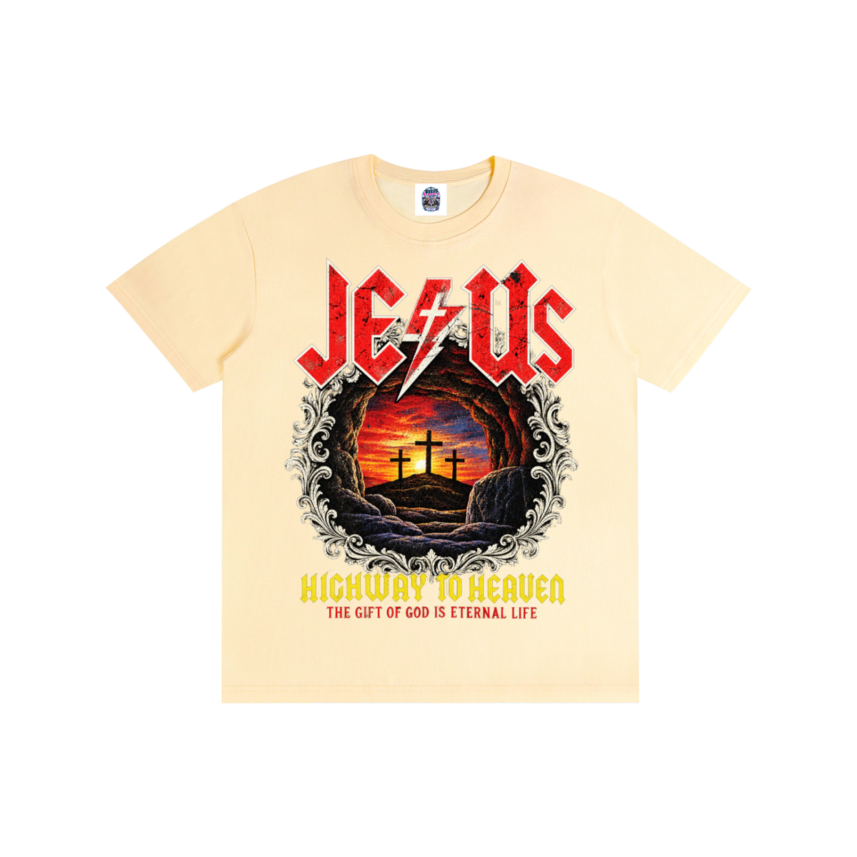Jesus Highway to Heaven Tee