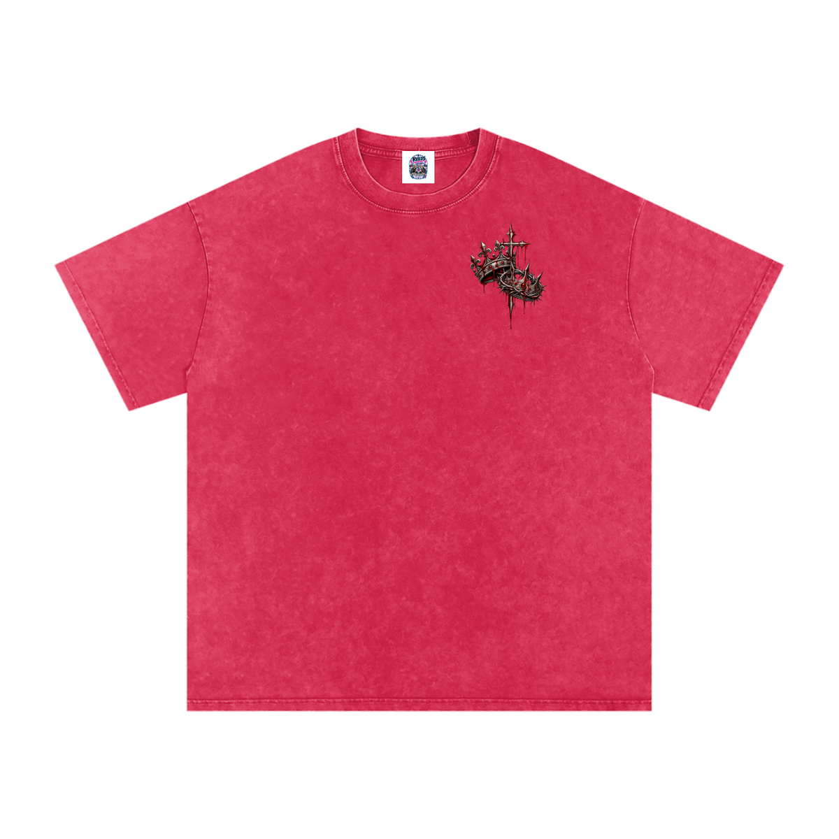 King of Kings — Snow Washed Oversized Tee