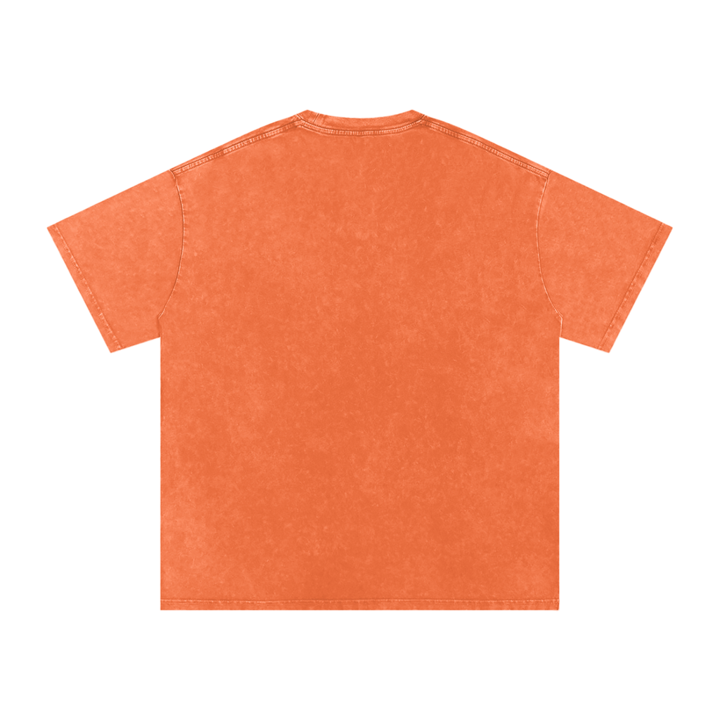 Reeds Worship Outloud — Logo Snow Washed Oversized Tee