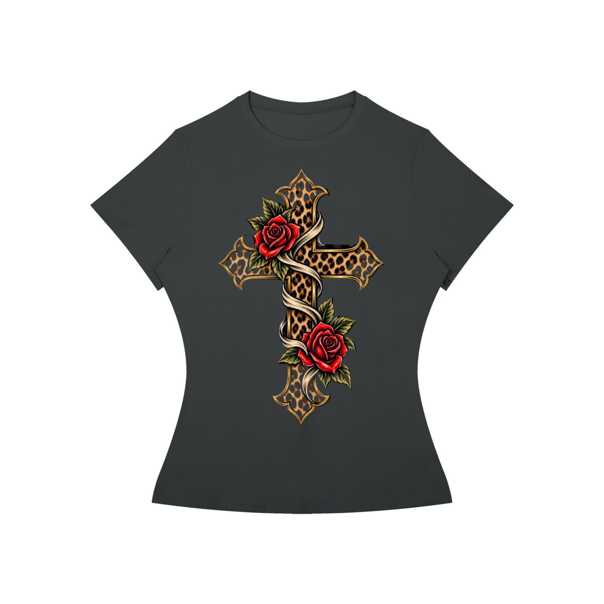Cheetah Cross Women's Tee