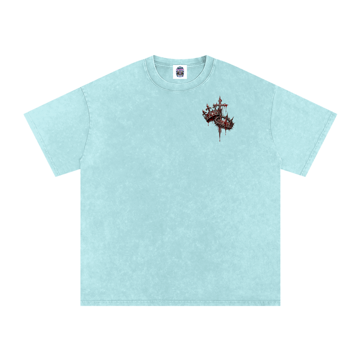 King of Kings — Snow Washed Oversized Tee