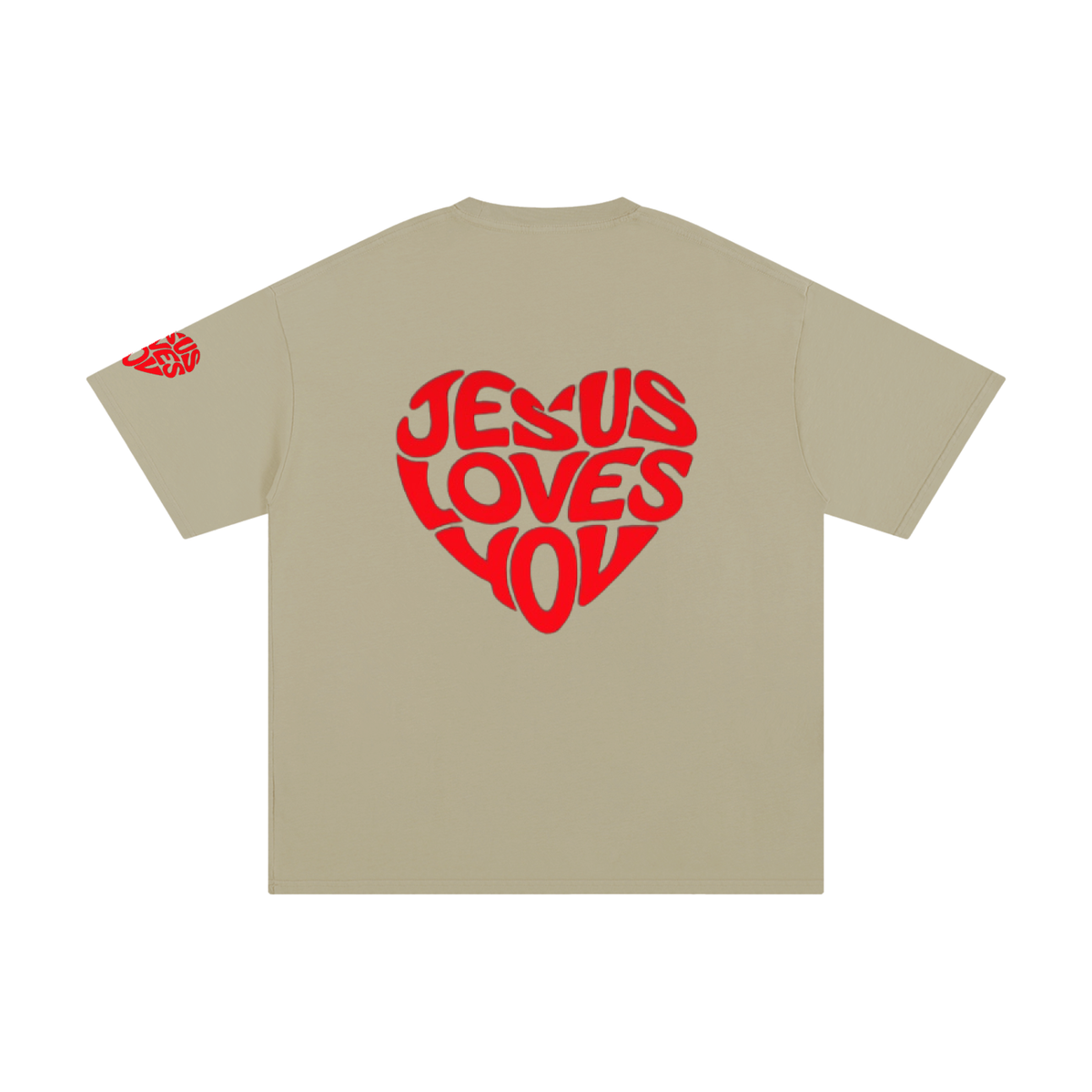 Jesus Loves You Unisex Pure Cotton T-Shirt