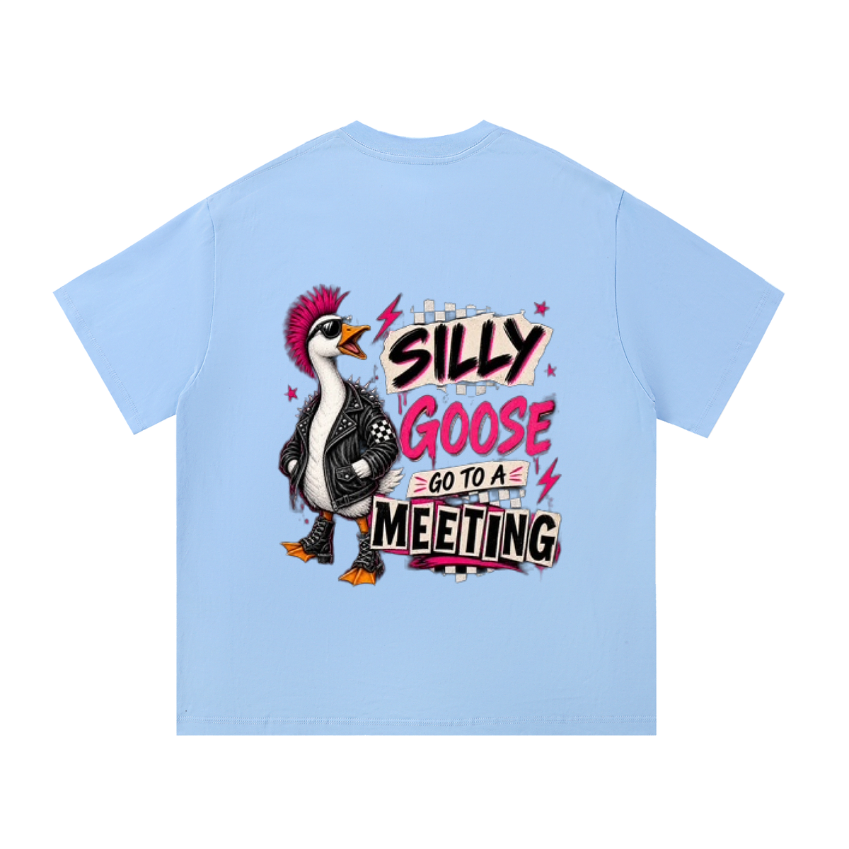 Silly Goose: Go to a Meeting Unisex Tee
