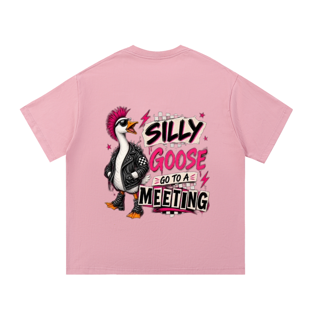 Silly Goose: Go to a Meeting Unisex Tee