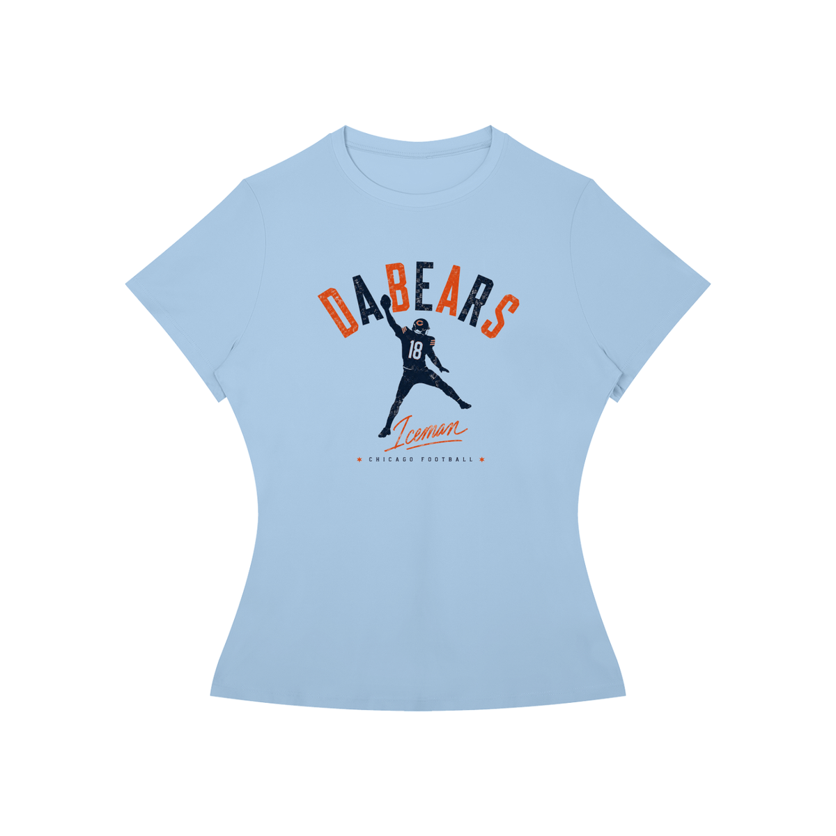 Da Bears Iceman Women’s Slim Fit Performance T-Shirt